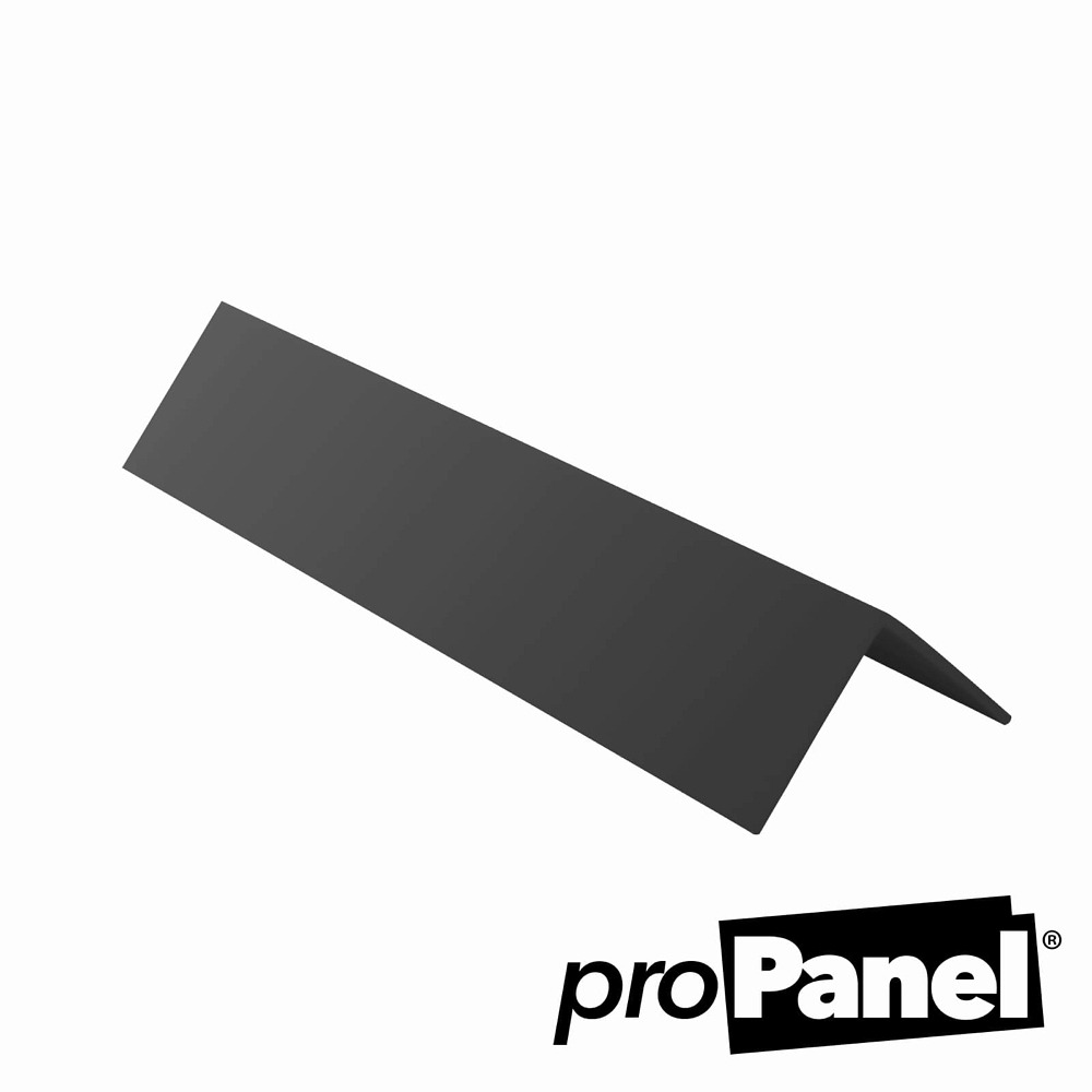 Black Corner Angle Trim 2700mm Length Cladding Store 