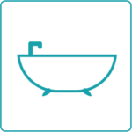 We supply full bathrooms and showers.