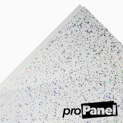 PROPANEL® 5mm Platinum White Sparkle close up