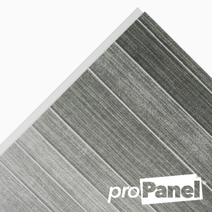 PROPANEL® 8mm small Modern Tile Graphite Grey close up