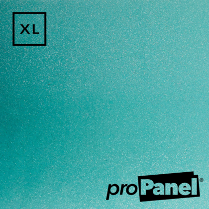 PROPANEL® XL 1m Wide Blue Quartz Gemstone shower wall panel close up