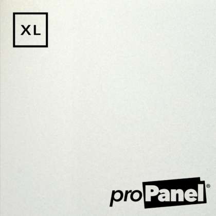 PROPANEL® XL 1m Wide White Quartz Gemstone shower wall panel close up